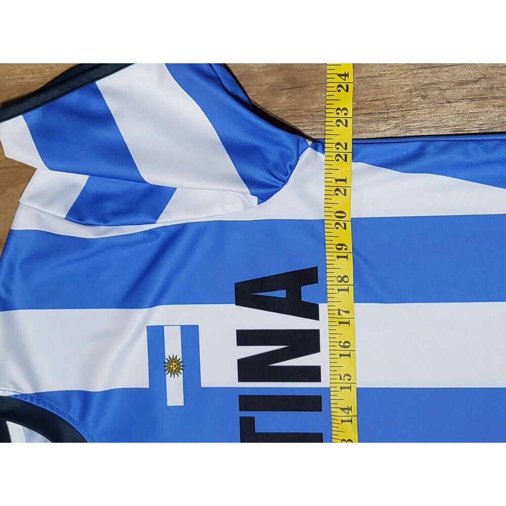 Argentina National Team Jersey Soccer Football Fiesta Gear Adult XL Blue @i1 - Picture 4 of 7